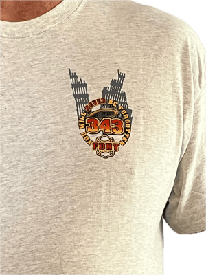 911 - 25 Year Memorial T Shirt Front View